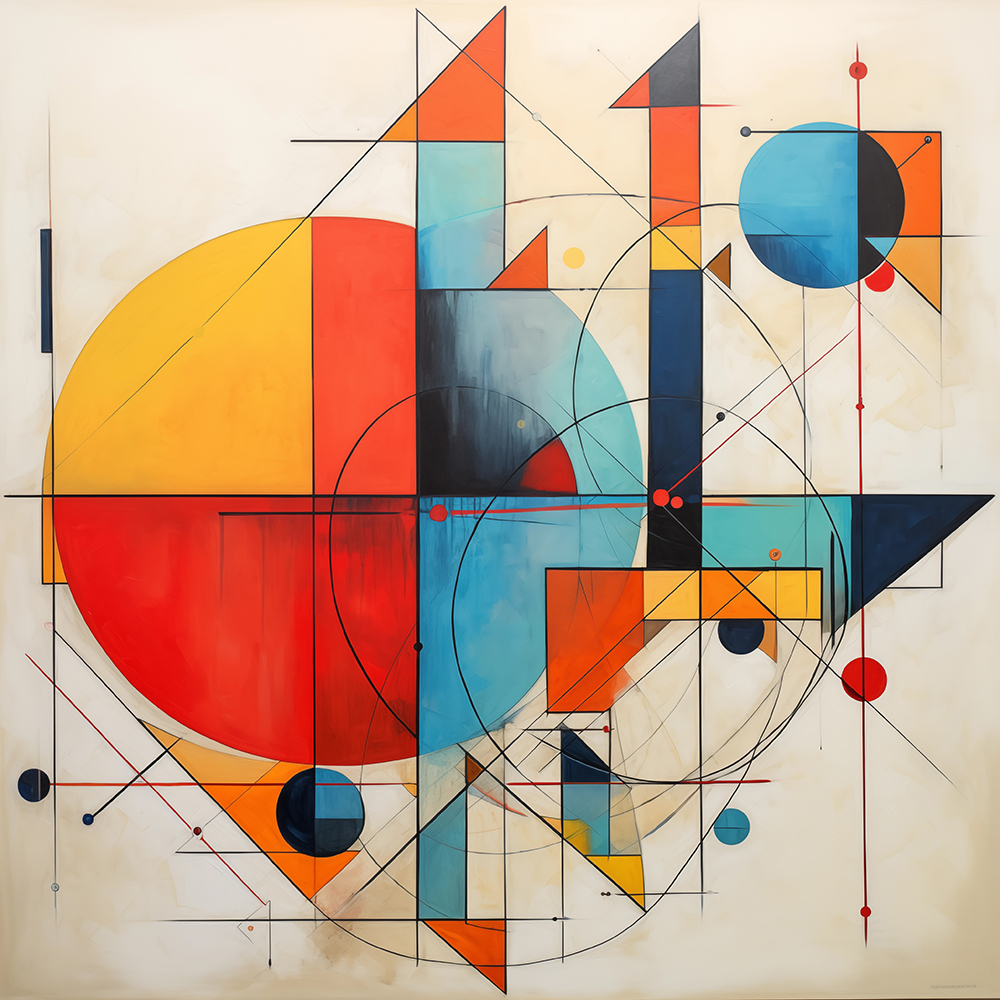 Geometrische schilderijen